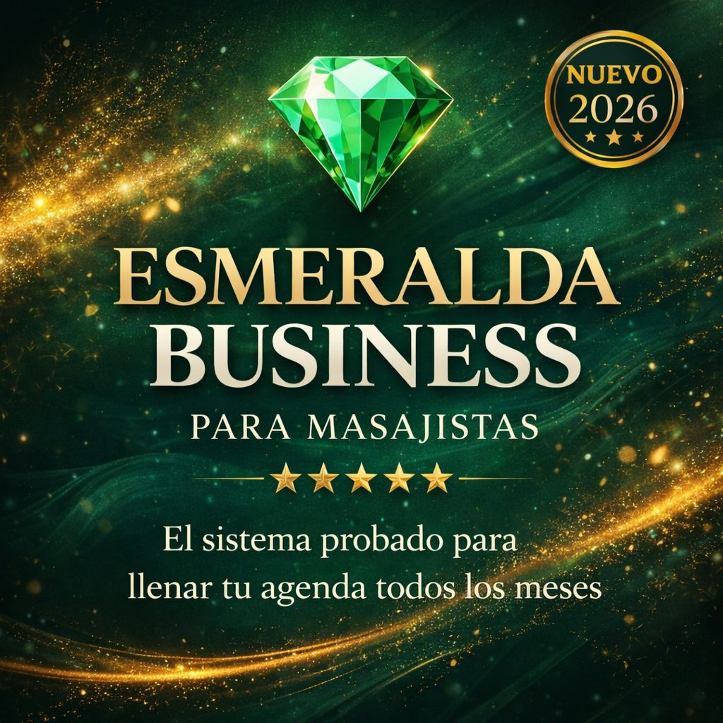 Curso Esmeralda Business para masajistas