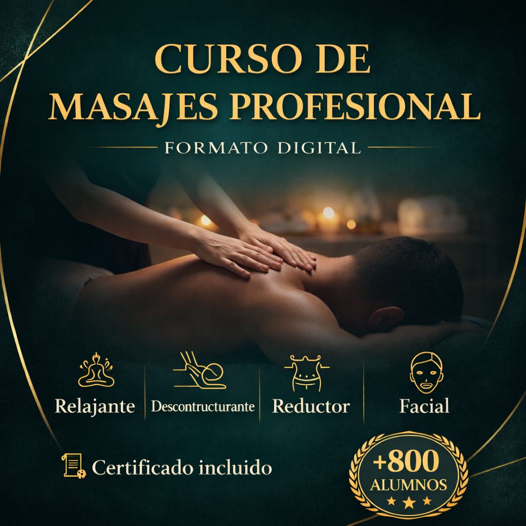 Curso Masajista Desde Cero